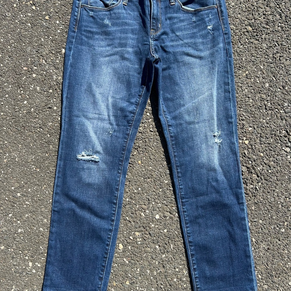 Treasure & Bond women’s boyfriend distressed jeans sz 28 euc, #20